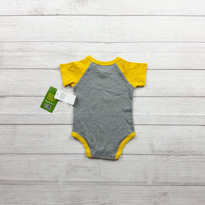 John Deere Baby Boys Dig It Excavator Short Sleeve Bodysuit NWT 6-9 Months