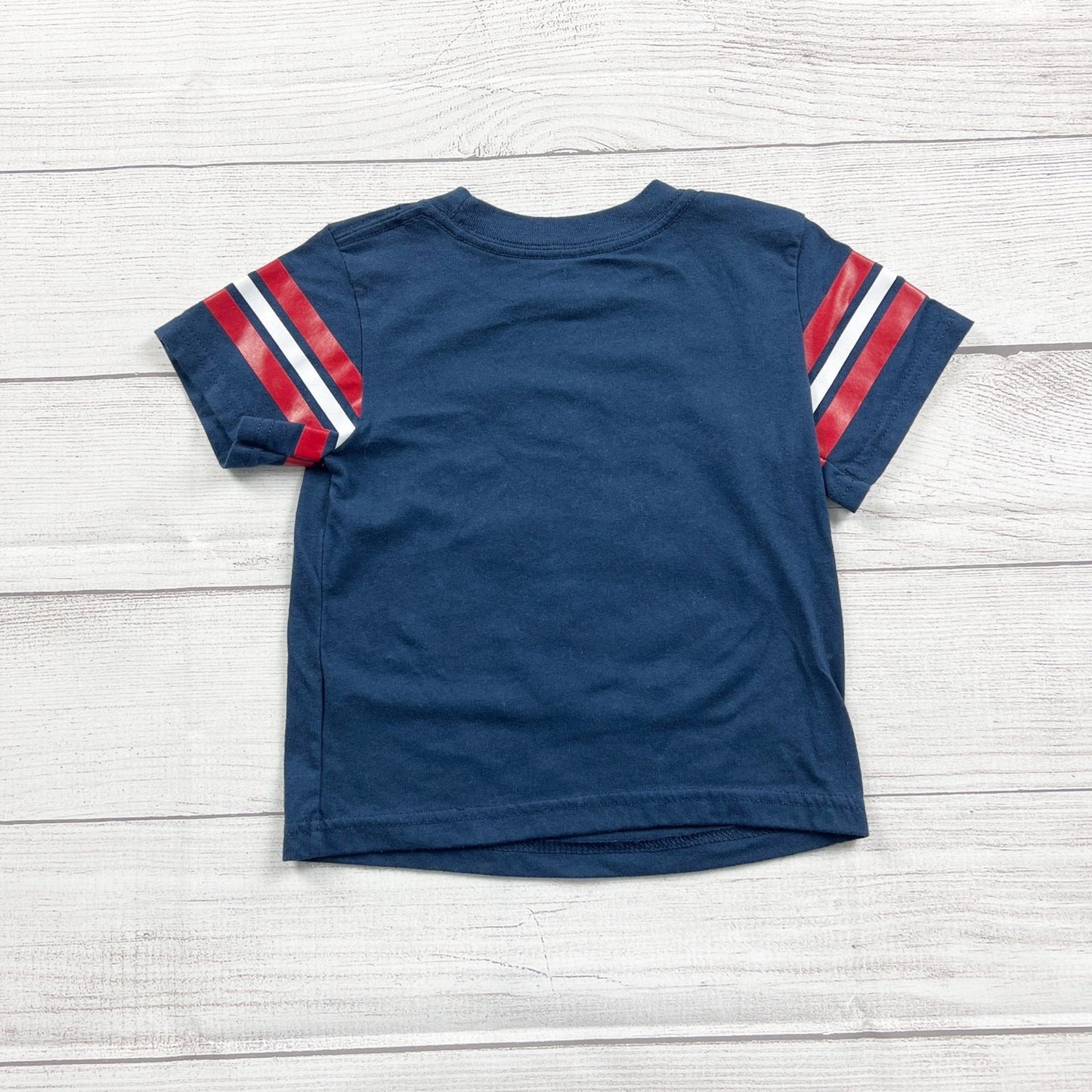 Celebrate Boy Patriotic T-Shirt Freedom Peace Sign 4th of July Shirt 2T