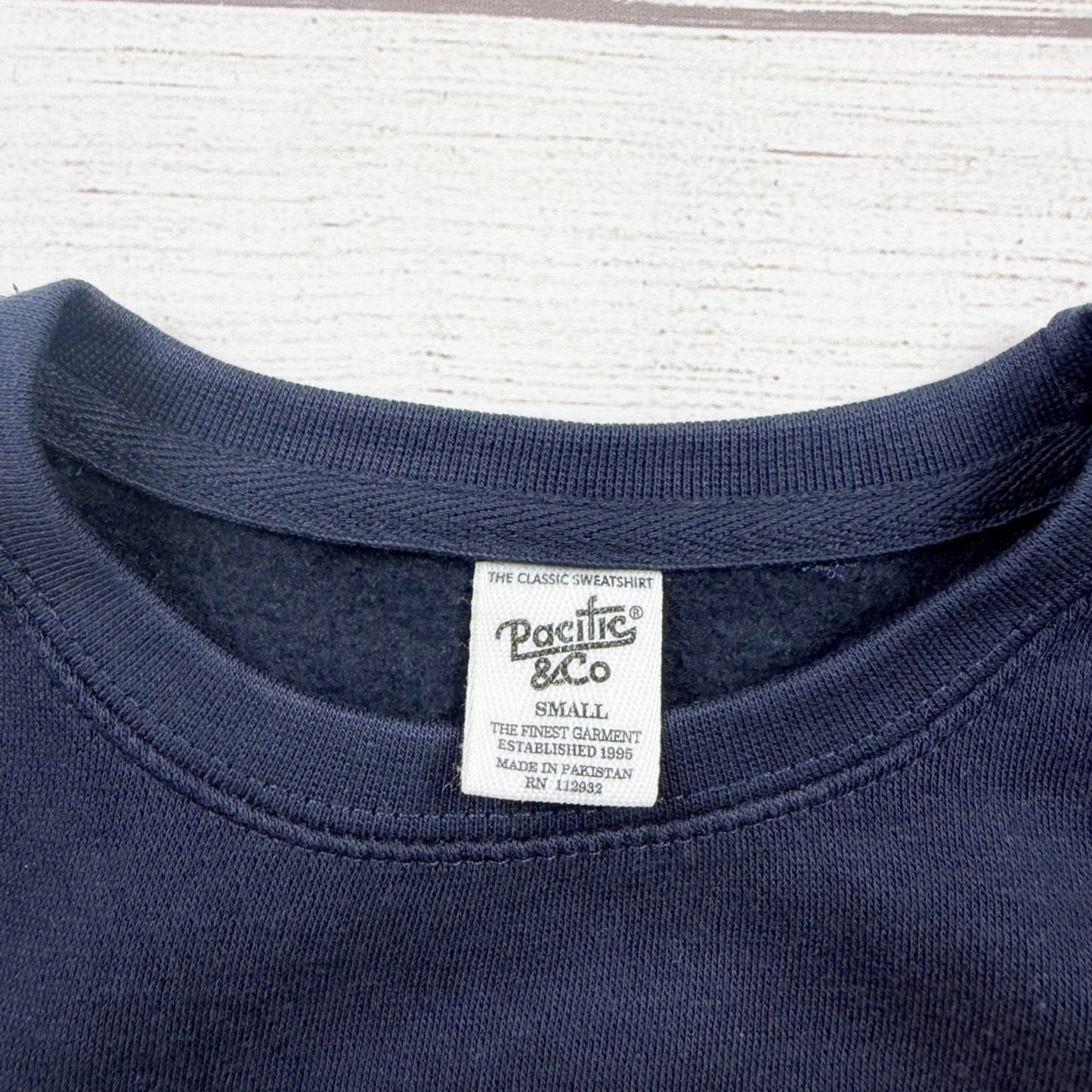 Pacific & Co Kids Navy Sweatshirt American Flag Graphic Crewneck NWT S