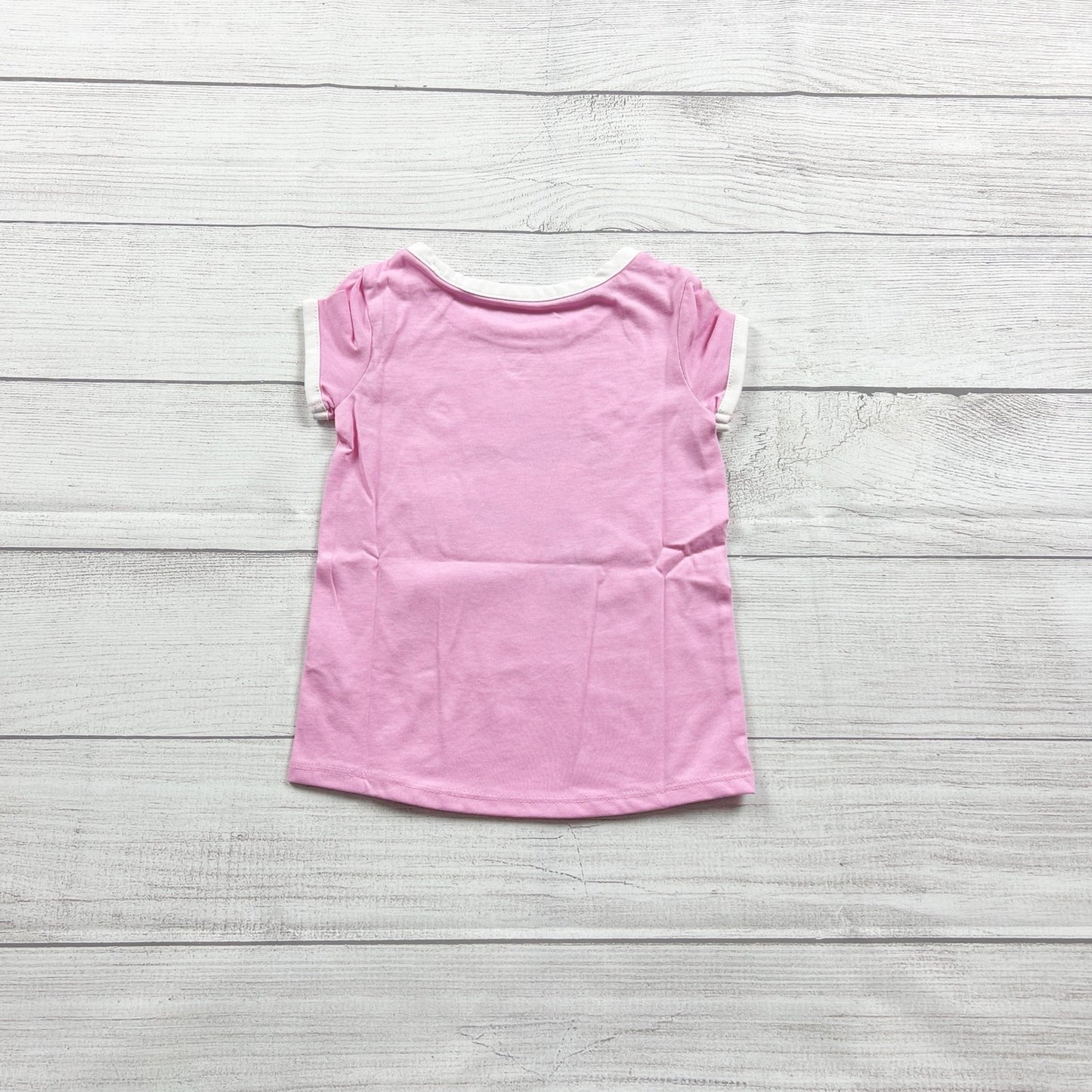 Disney Jumping Beans Toddler Girl Easter “Hoppy Easter” Minnie Mickey Tee NWT 2T