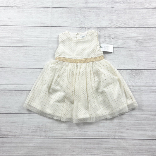 Carter’s Just One You Girls Special Occasion Dress Ivory NWT 12-18 Months