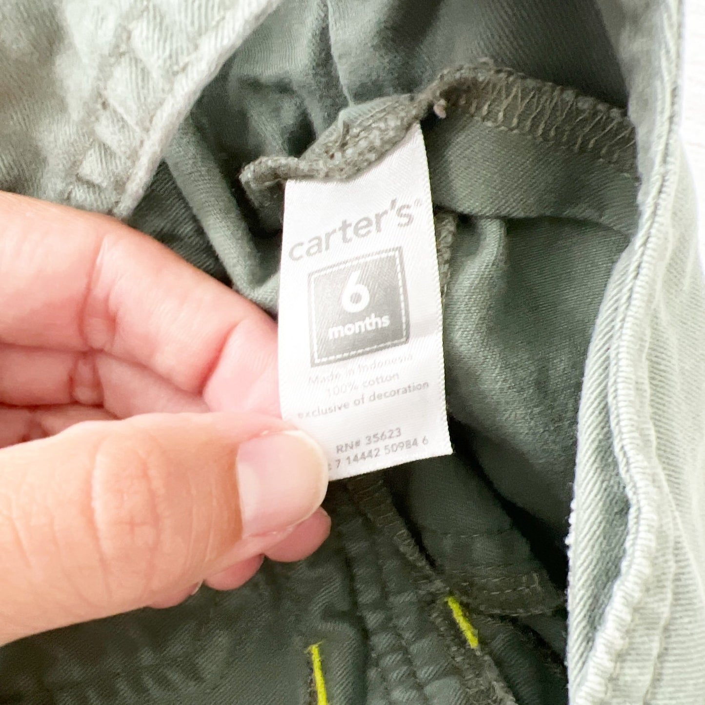 3-6M | Cargo Overalls