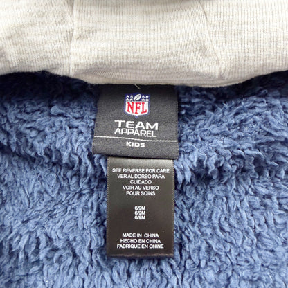 NFL New England Patriots Baby Fleece Bunting Hooded One Piece 6-9 Months