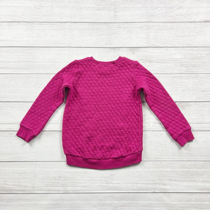 Juicy Couture Quilted Sweatshirt Girls “Juicy” Rhinestone Logo Pullover Top 5
