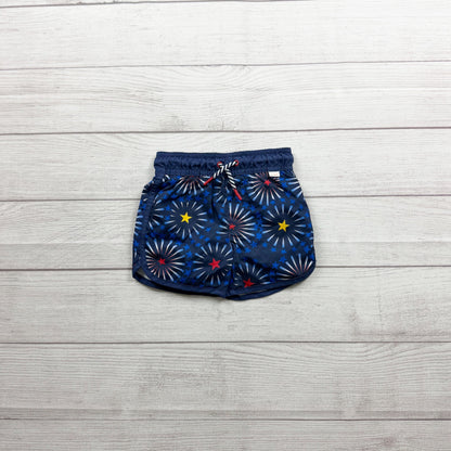 Cat & Jack Baby Boys Swim Trunks Firework Star Print Navy 9-12 Months