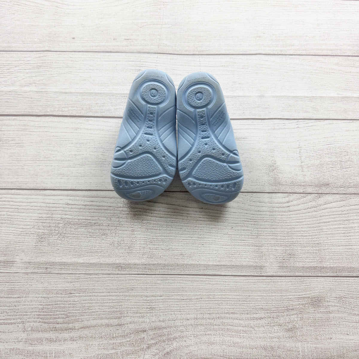 Disney Frozen Kids Light Blue Clogs Anna Elsa Slip On Shoes US 7-8