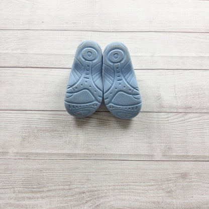 Disney Frozen Kids Light Blue Clogs Anna Elsa Slip On Shoes US 7-8