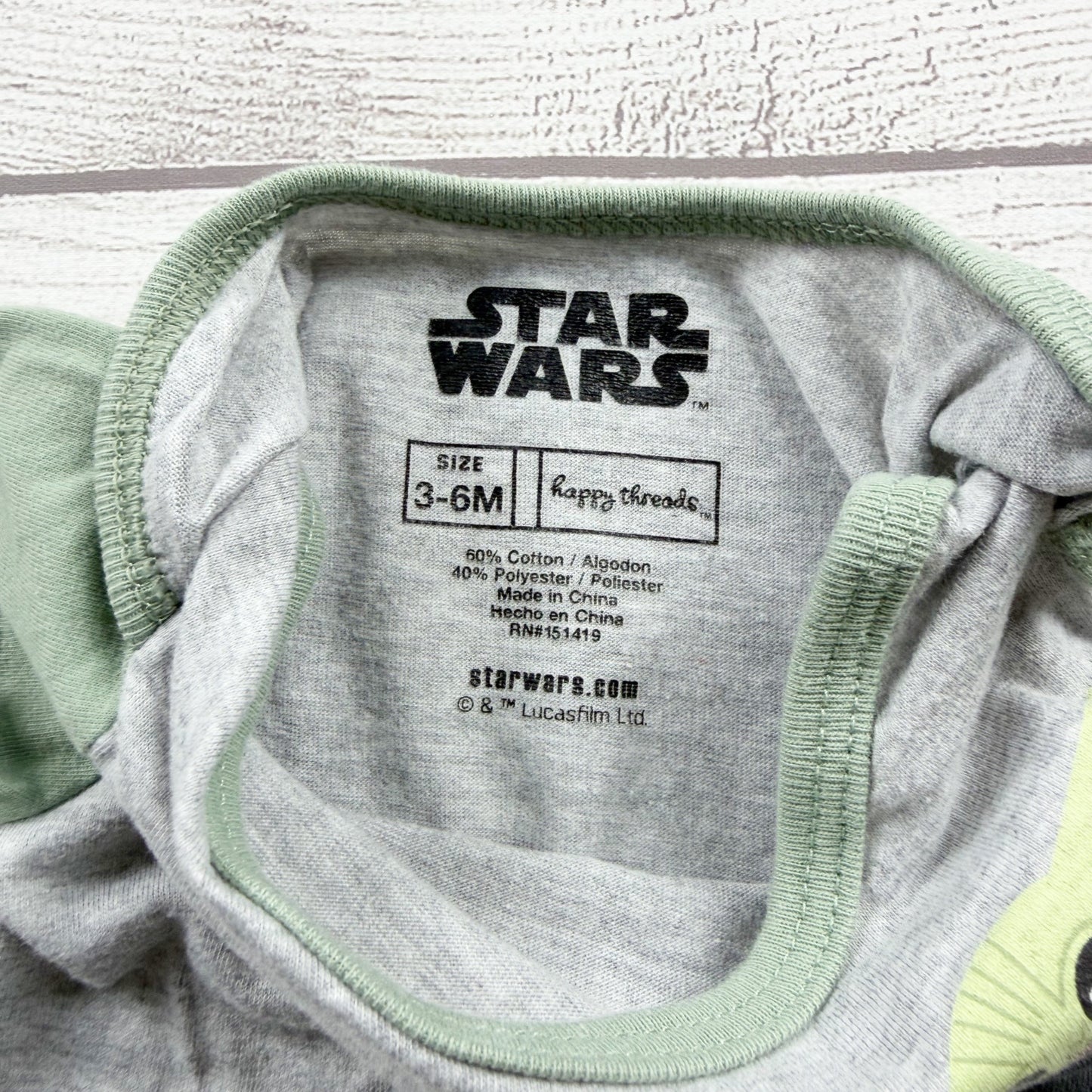 3-6M | Graphic Romper