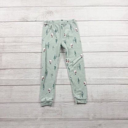 Carter’s Holiday Christmas Snowman and Tree Print Waffle Pajamas 5T