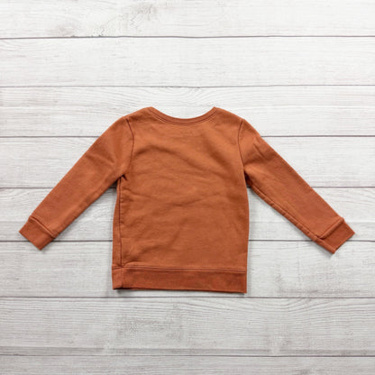 Garanimals Toddler Sweatshirt Fleece Crewneck Pullover Flower Graphic 3T