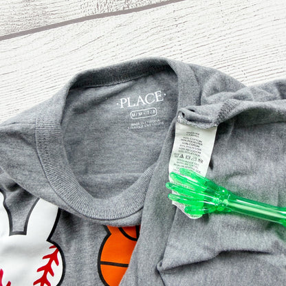 Children’s Place Sports Bunny Graphic Tee Easter M 7-8