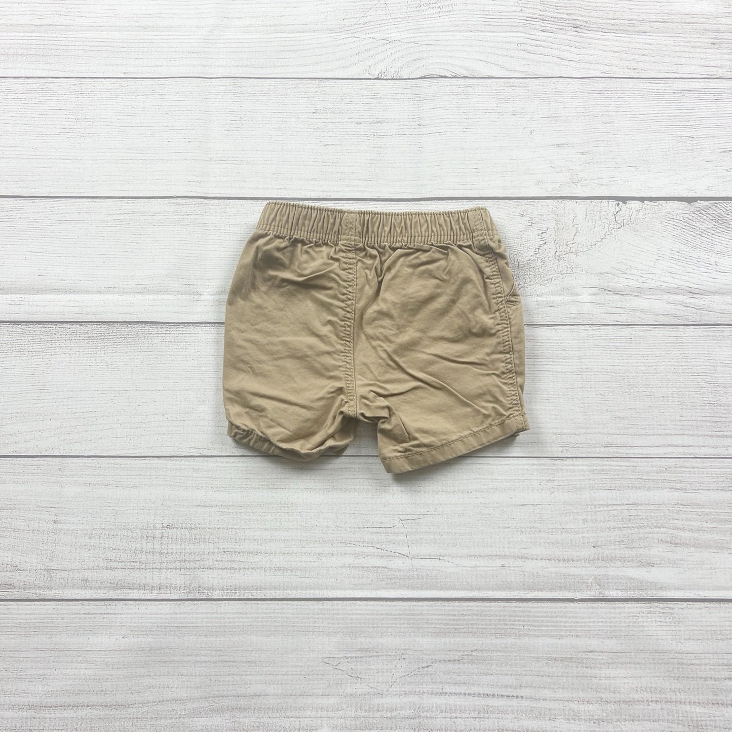 Old Navy Baby Boy Khaki Shorts Tan Casual Shorts 6-12 Months
