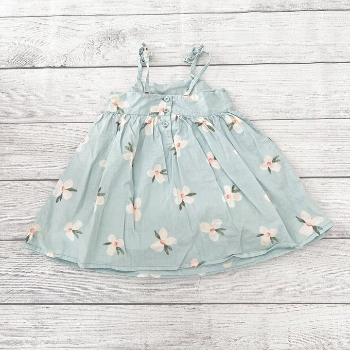 OshKosh B’gosh Toddler Dress Floral Tie Strap Sundress 12-18 Months