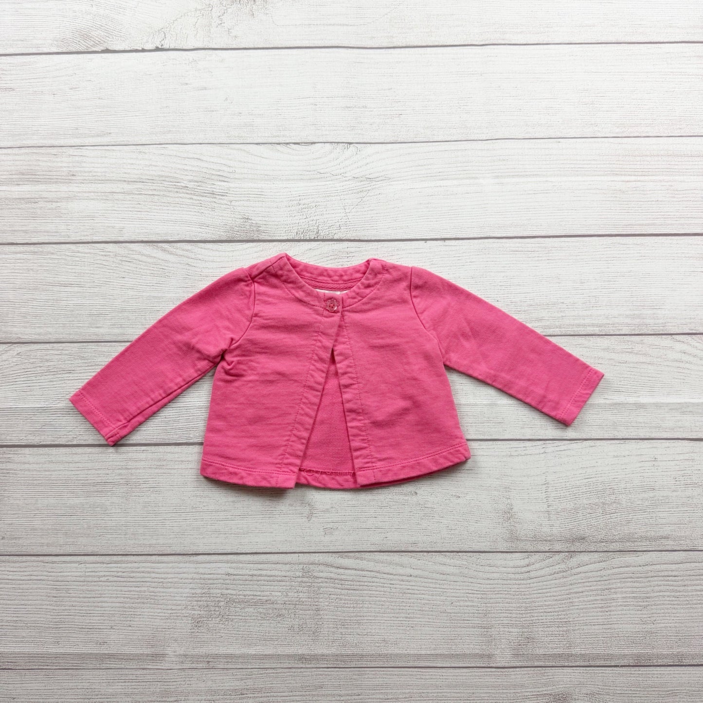 Koala Baby Girls Pink Long Sleeve Cardigan Sweater Months Lightweight 6-9 Months