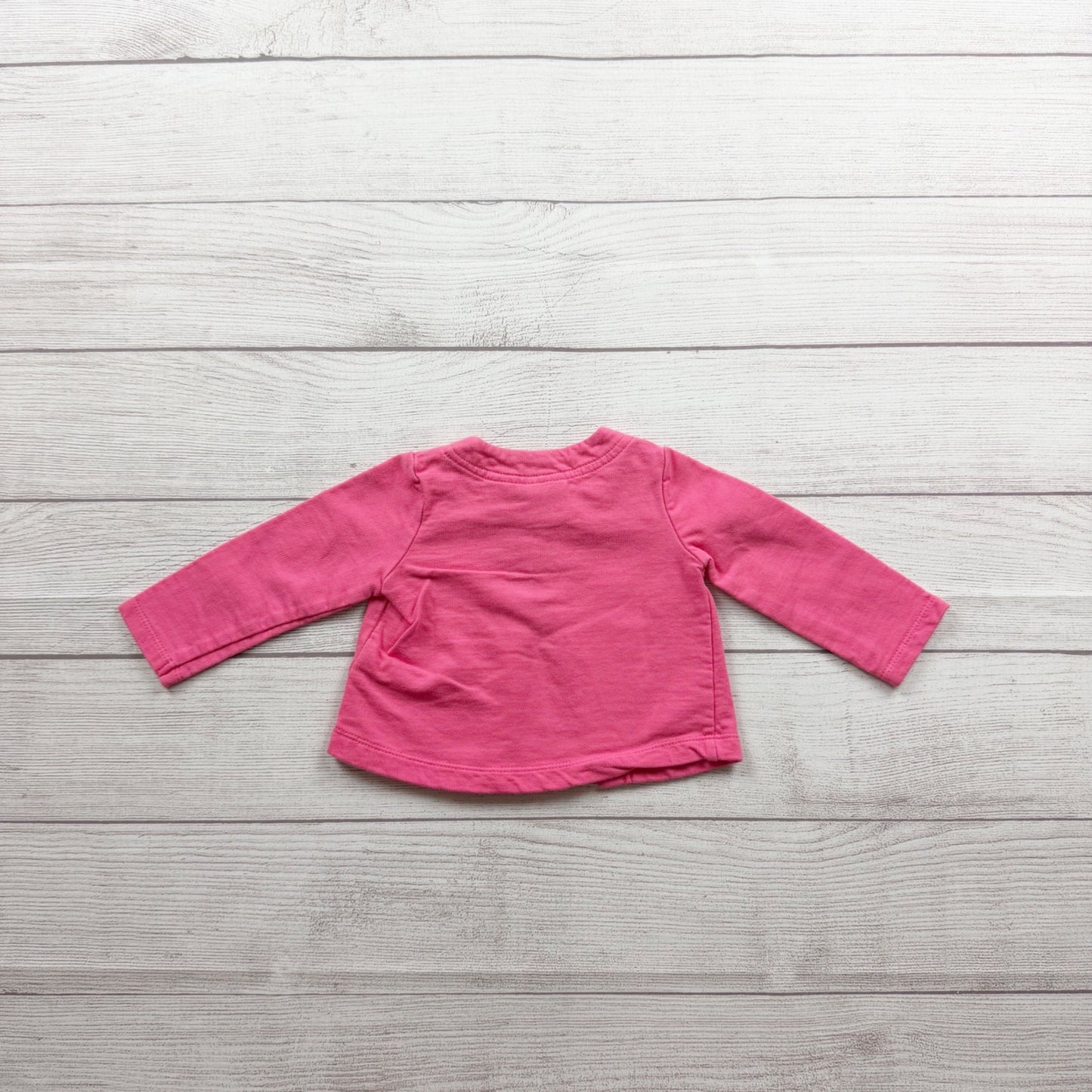 Koala Baby Girls Pink Long Sleeve Cardigan Sweater Months Lightweight 6-9 Months