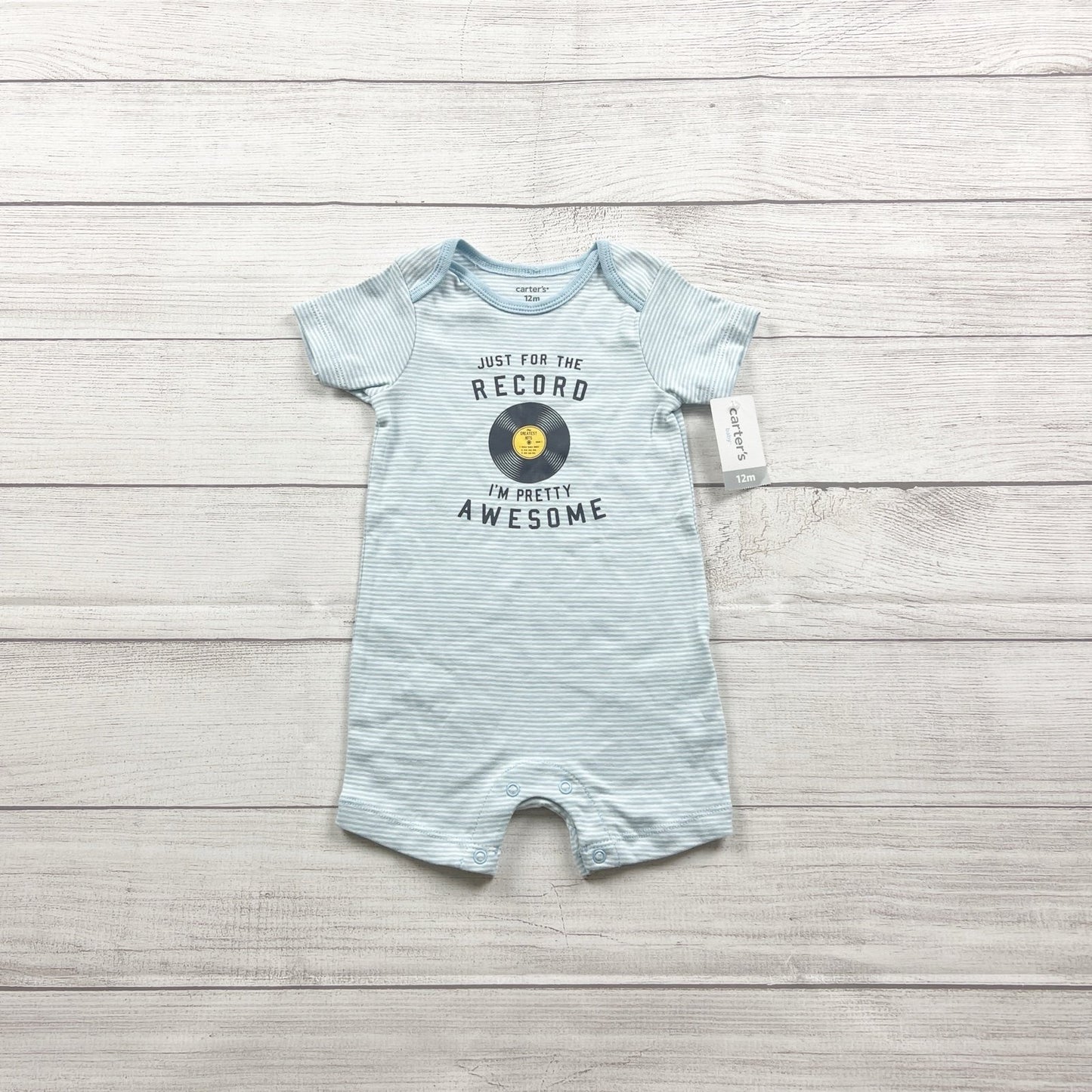 9-12M | Striped Romper