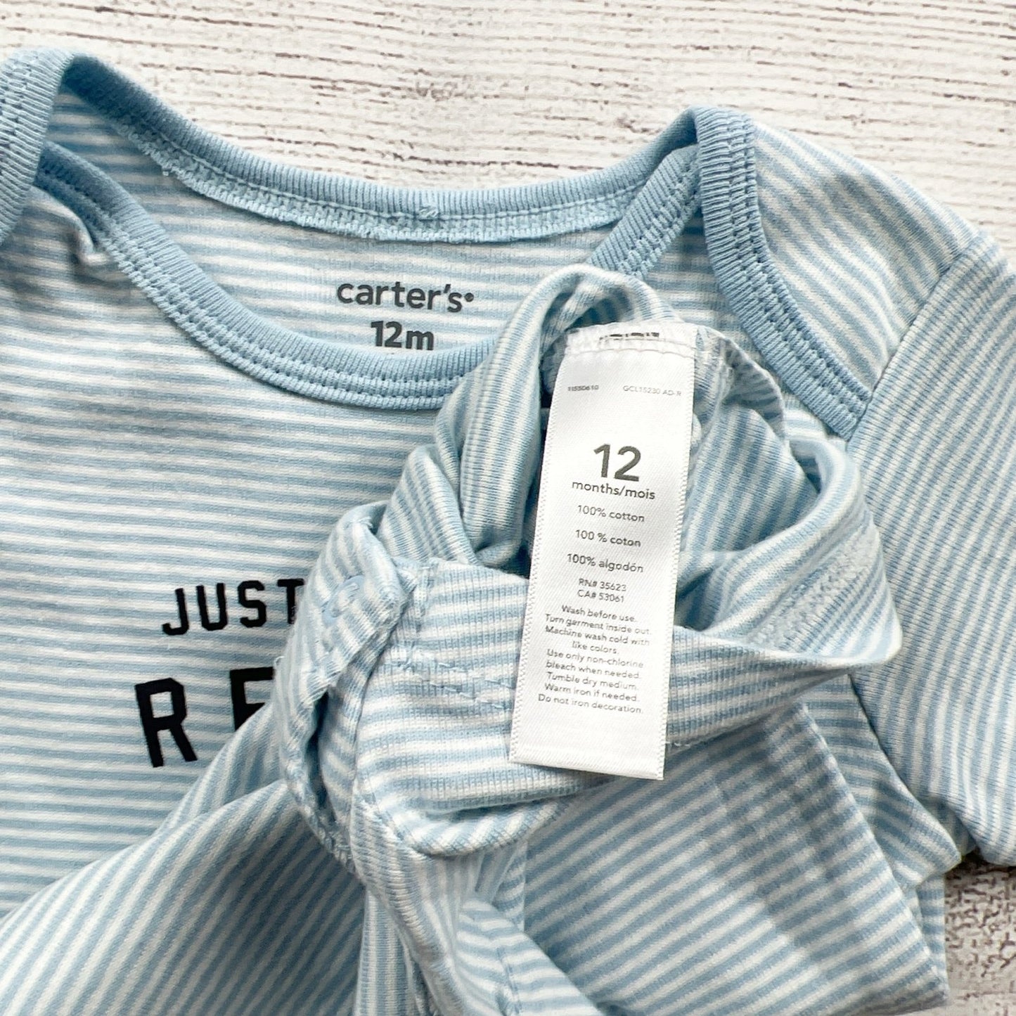 9-12M | Striped Romper