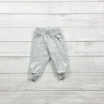 Champion Gray Baby Jogger Sweatpants Elastic Waist 12-18 Months