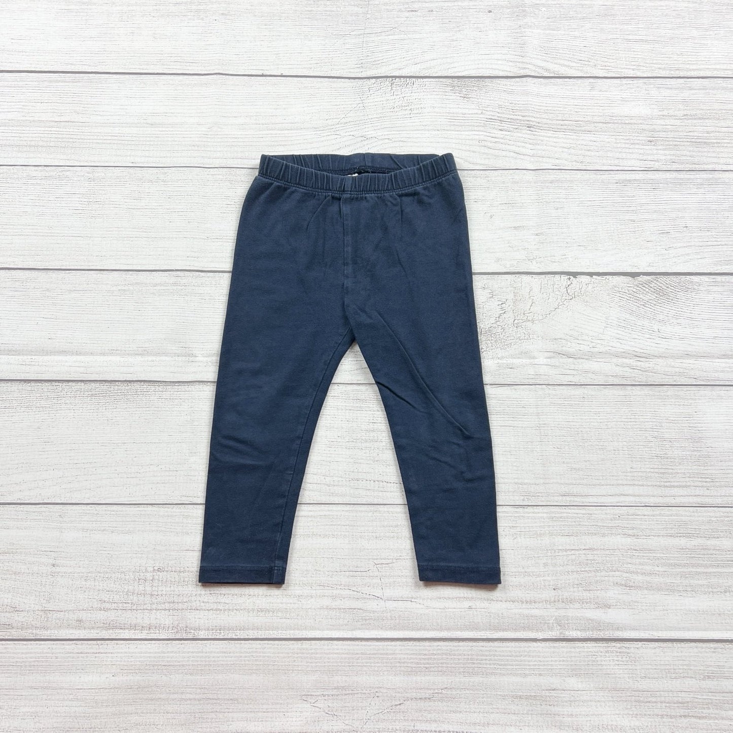 Baby Gap Toddler Navy Blue Leggings Cotton Blend Soft Lightweight 18-24 Months
