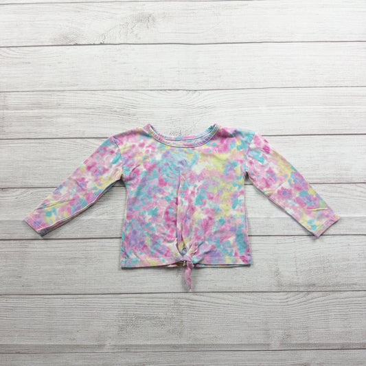 The Children’s Place Tie Dye Toddler Girl Long Sleeve Top 18-24 Months