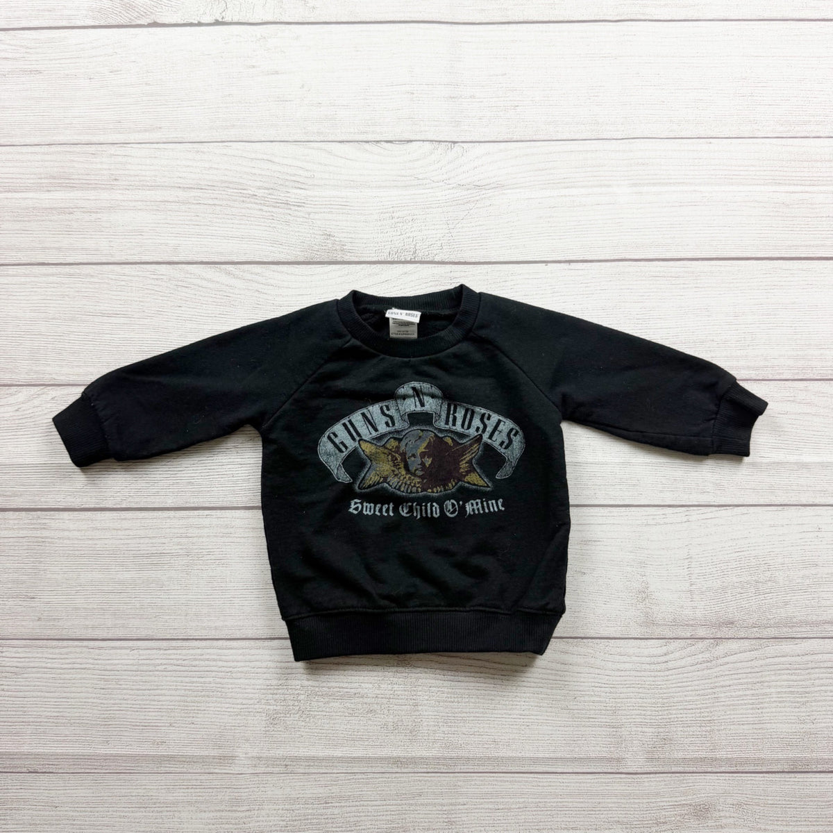 Guns N Roses Baby Pullover Sweatshirt Sweet Child O Mine Graphic 3-6 Month