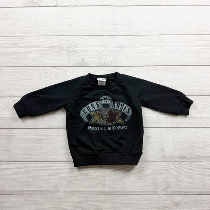 Guns N Roses Baby Pullover Sweatshirt Sweet Child O Mine Graphic 3-6 Month