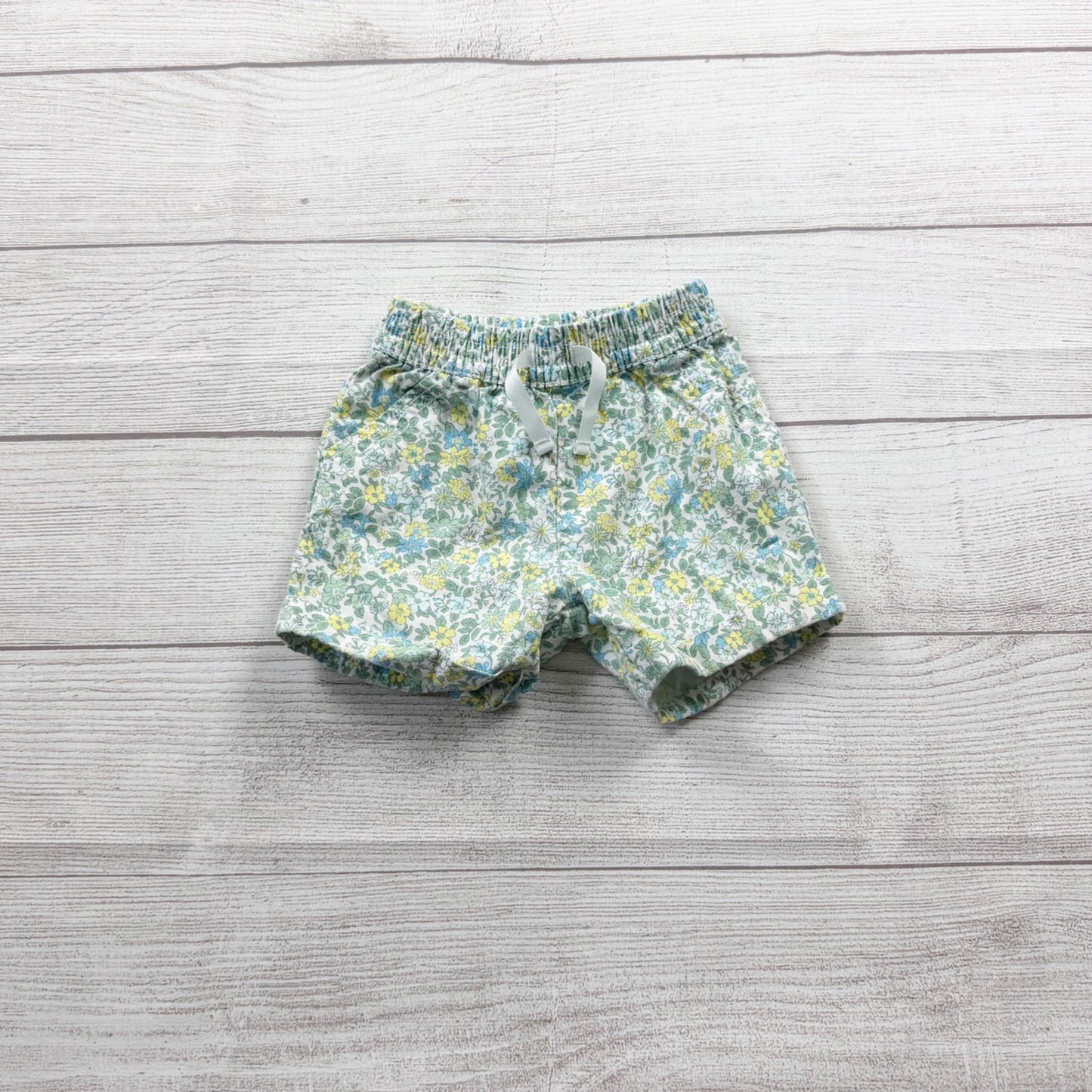Carter’s Baby Girl Floral Print Cotton Shorts 9-12 Months