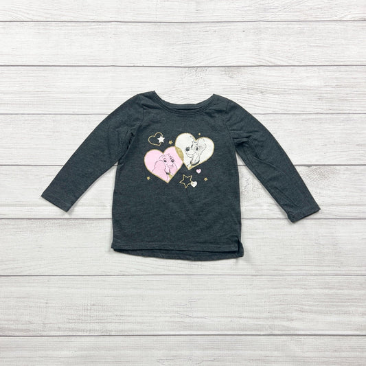 Disney Jumping Beans Lady and the Tramp Shirt Heart Graphic Top 18-24 Months