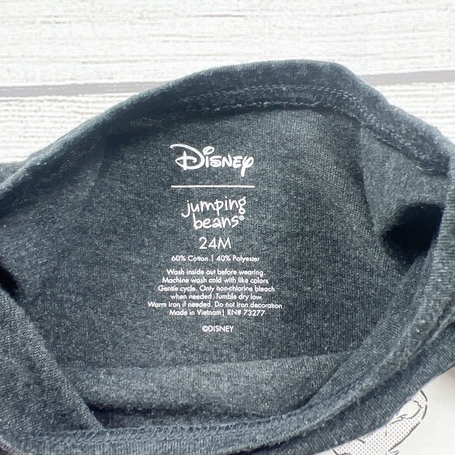 Disney Jumping Beans Lady and the Tramp Shirt Heart Graphic Top 18-24 Months