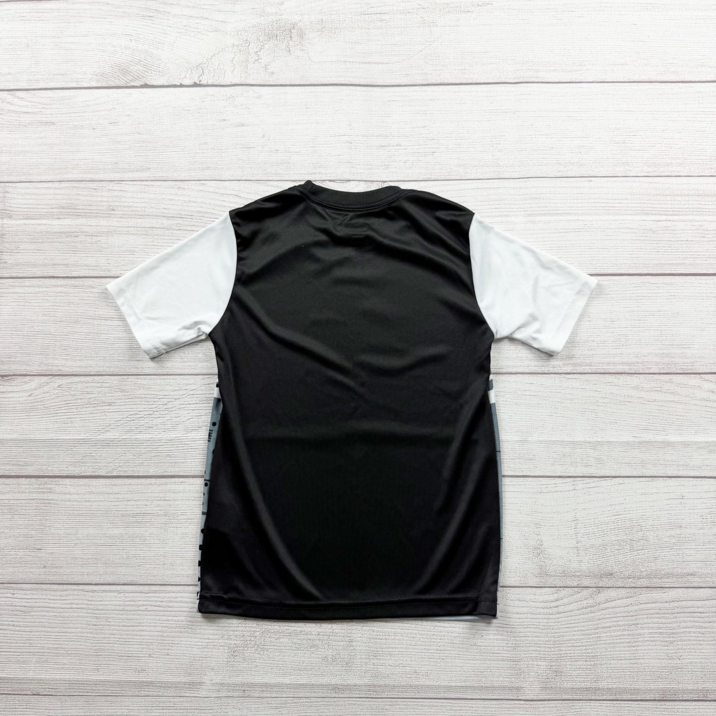 Athletic Works Boys Active T-Shirt “Unbeatable” Graphic Performance Tee S 6-7