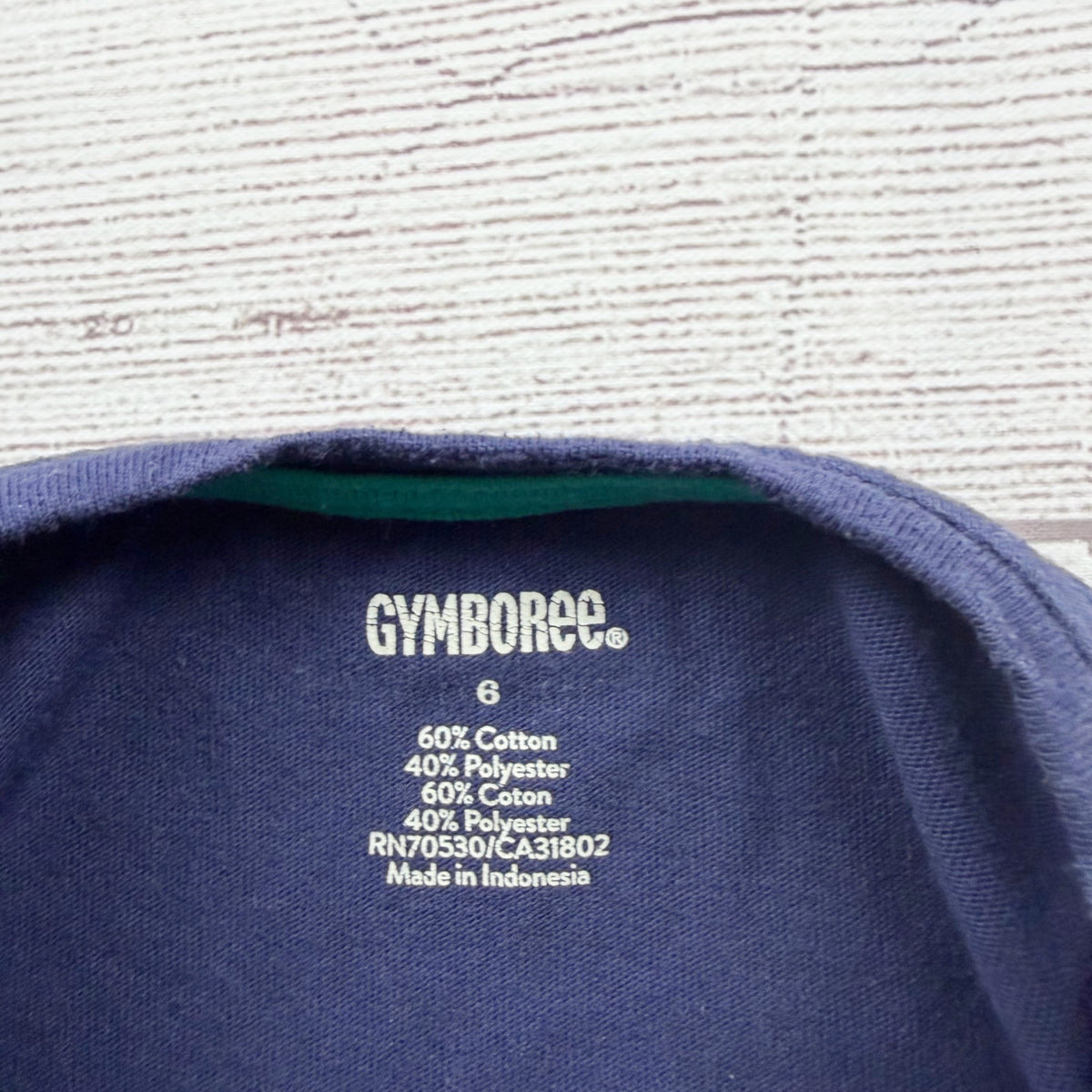 Gymboree Girls Navy Hooray For Today Graphic Tee 6