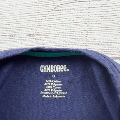 Gymboree Girls Navy Hooray For Today Graphic Tee 6
