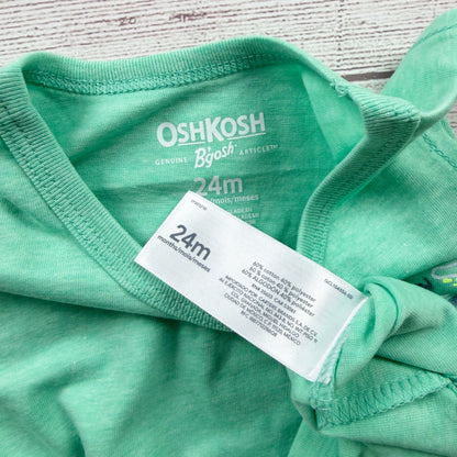 OshKosh B'gosh Boys Sleeveless Tank Top Dinosaur Graphic NWT 18-24 Months