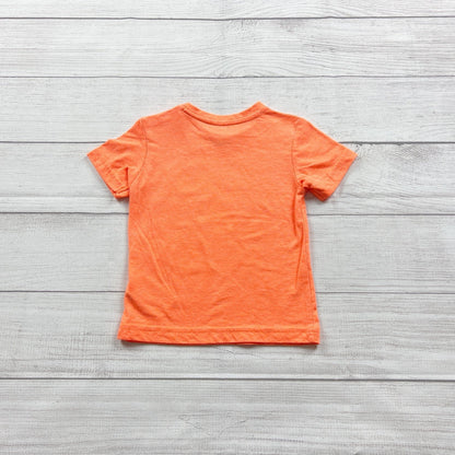 Mayoral Toddler Boys Surf Graphic Print Orange Short Sleeve T-Shirt 18-24 Months
