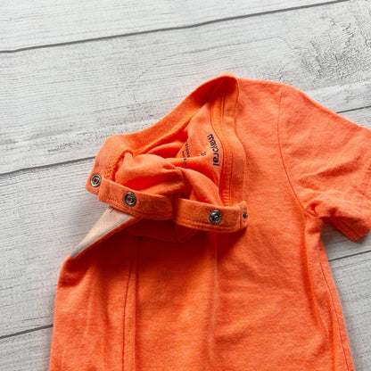 Mayoral Toddler Boys Surf Graphic Print Orange Short Sleeve T-Shirt 18-24 Months