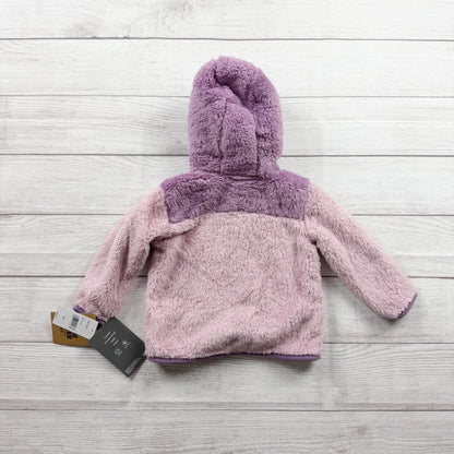 Eddie Bauer Sherpa Fleece Hooded Jacket Full Zip Plush Coat NWT 18 Months