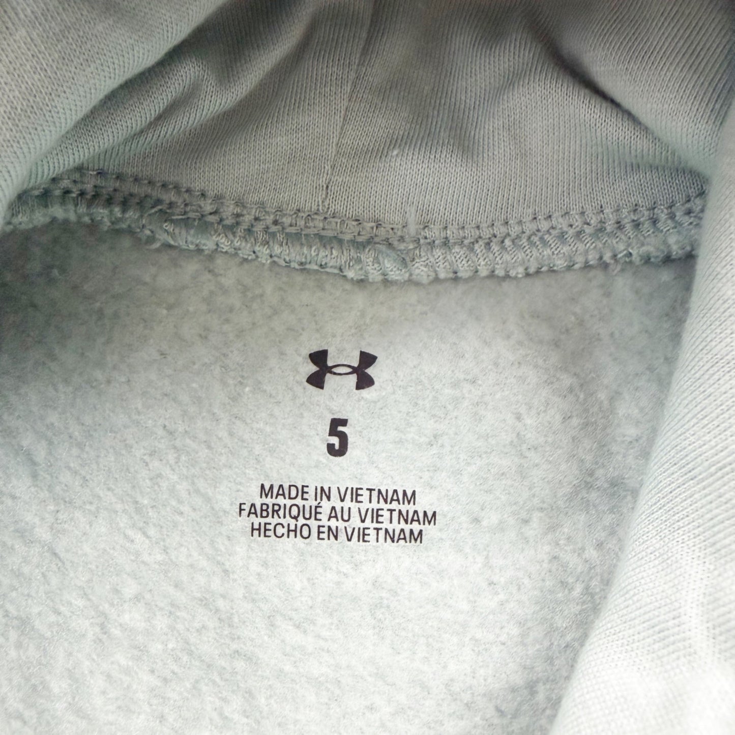 Under Armour Hoodie Sweatshirt Fleece Lined Logo Pullover NWT 5