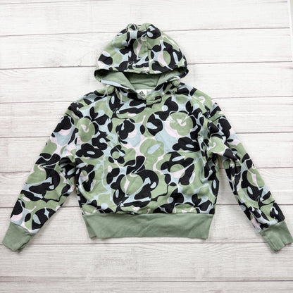 Adidas Kids Camo Hoodie Pullover Loose Fit M 10-12