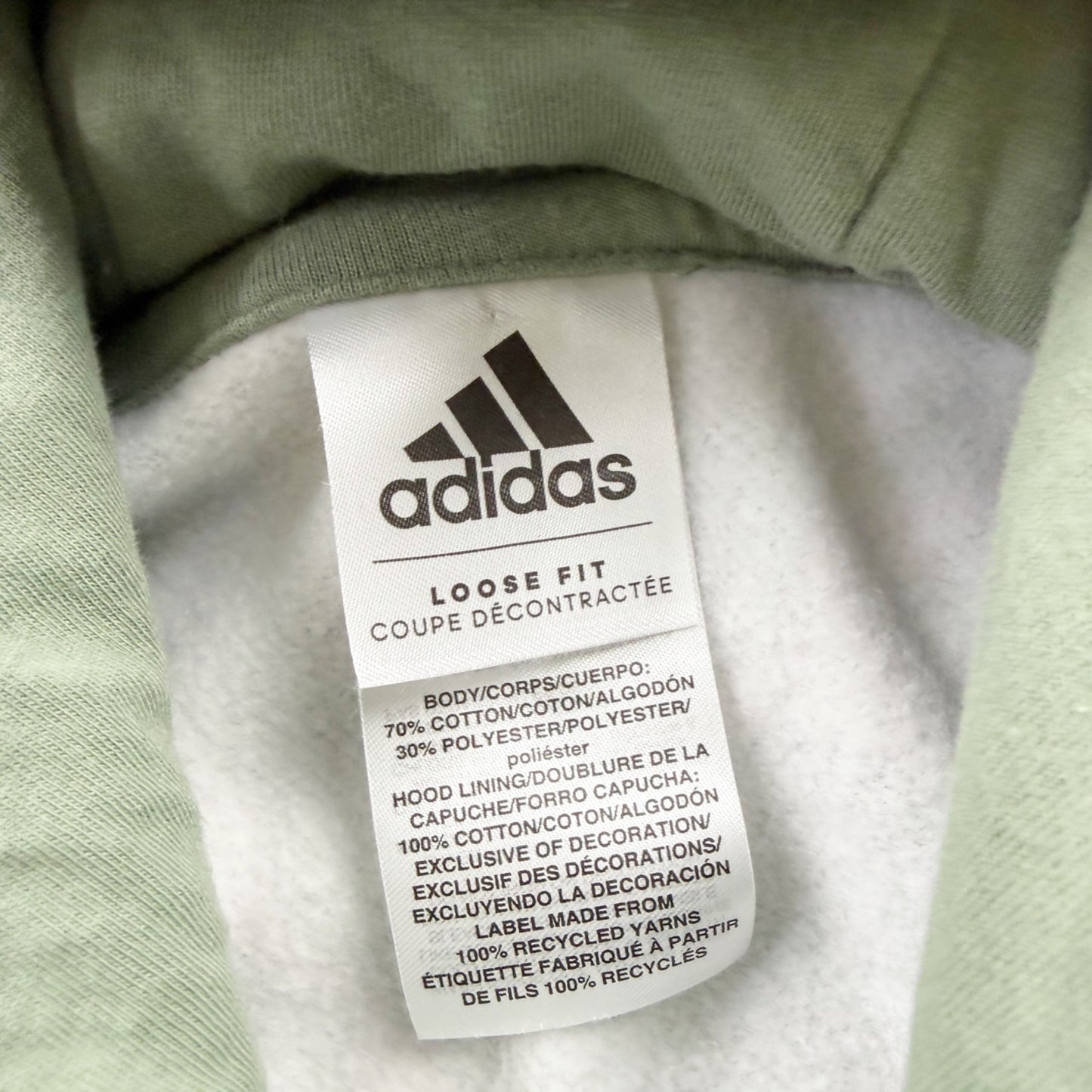 Adidas Kids Camo Hoodie Pullover Loose Fit M 10-12
