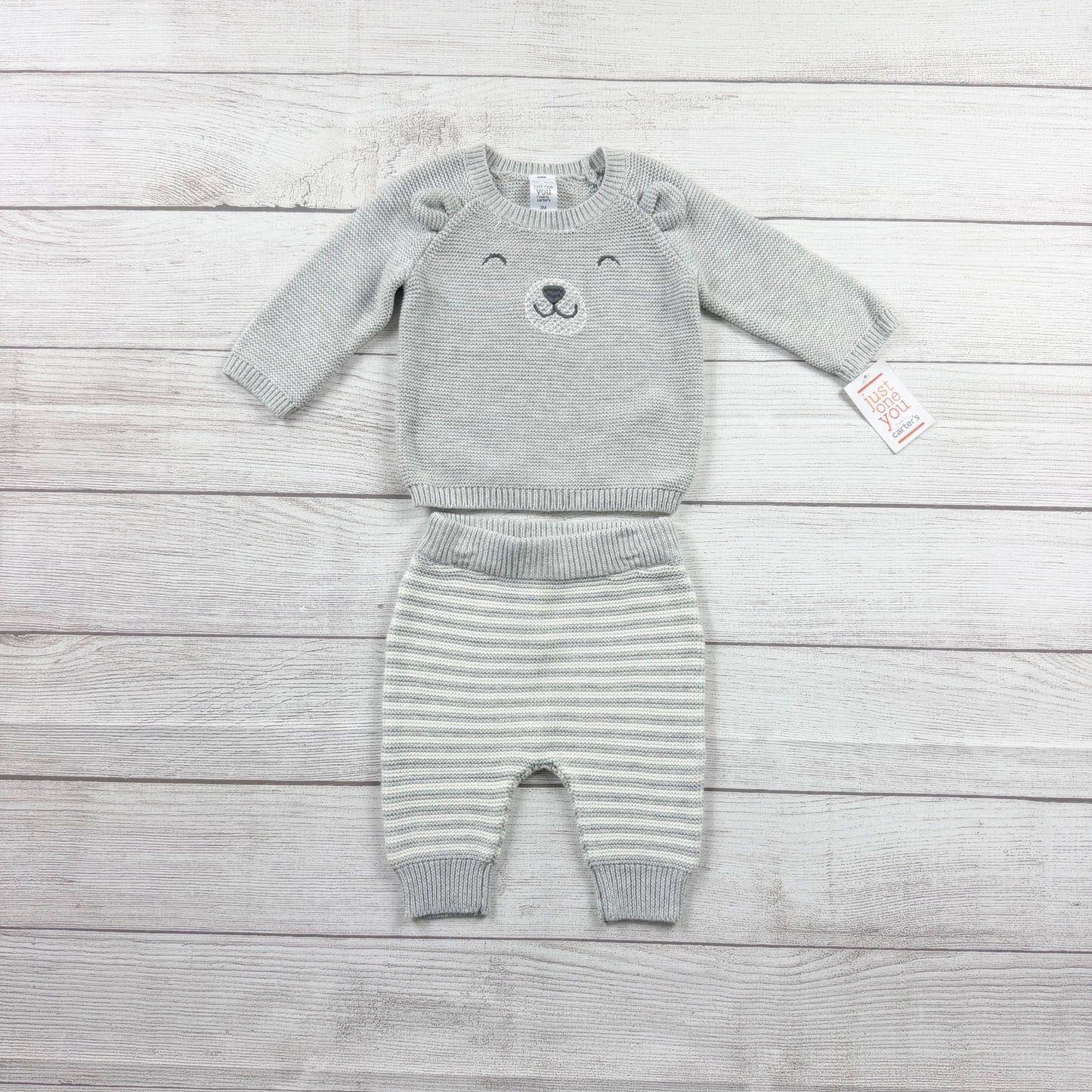 0-3M | Striped Outfit