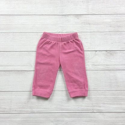 The North Face Baby Girls Fleece Pants Pink Warm Cozy 6-12 Months