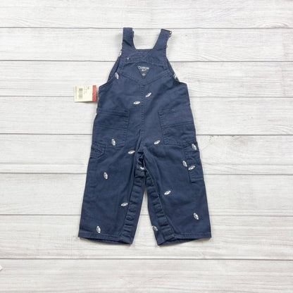 12-18M | Embroidered Overalls