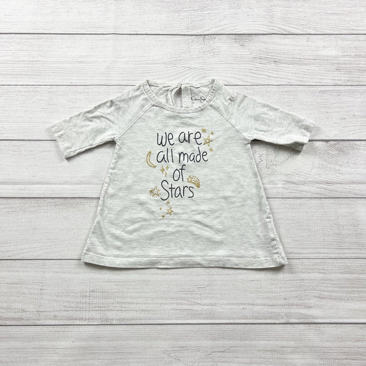 Jessica Simpson Toddler Tunic Dress “We Are All Made of Stars” Long Sleeve 2T