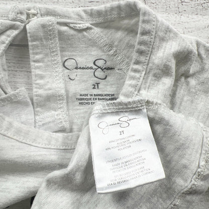 Jessica Simpson Toddler Tunic Dress “We Are All Made of Stars” Long Sleeve 2T