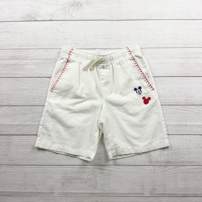 Old Navy x Disney Boys Embroidered Linen Short Set Outfit L 10-12