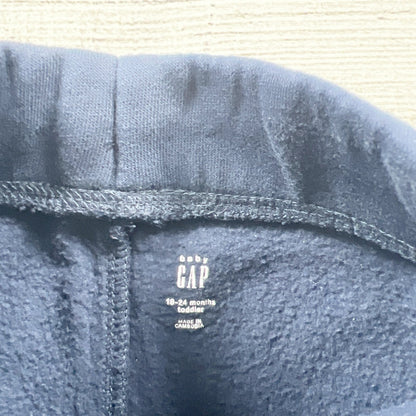 Baby Gap Toddler Jogger Sweatpants Drawstring Ribbed Cuffs NY 18-24 Months