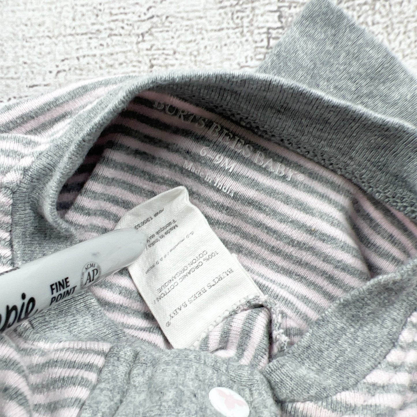 6-9M | Striped Pajamas