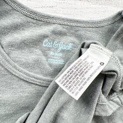 Cat & Jack Kids Tank Top Embrace Your Weekend Chill Graphic Tee 4-5