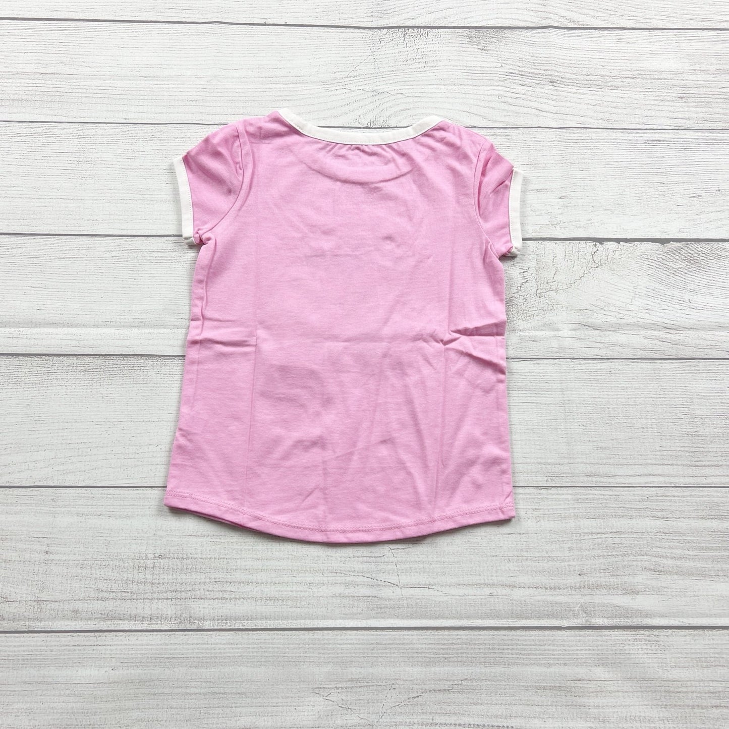 Disney Jumping Beans Girl Easter “Hoppy Easter” Minnie Mickey Tee NWT 4