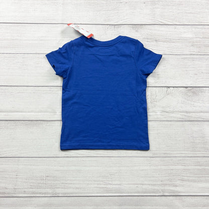 Cat & Jack Toddler Graphic T-Shirt Blue Strong Like Mom Short Sleeve NWT 2T